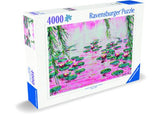 Mauro Bergonzoli Pink Water Lillies Jigsaw Puzzle 4000 Piece Ravensburger