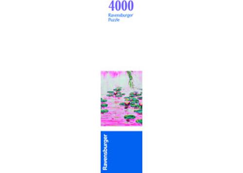 Mauro Bergonzoli Pink Water Lillies Jigsaw Puzzle 4000 Piece Ravensburger