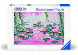 Mauro Bergonzoli Pink Water Lillies Jigsaw Puzzle 4000 Piece Ravensburger