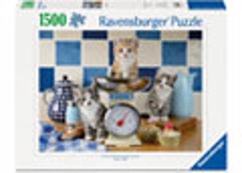 Kittens in the Kitchen Jigsaw Puzzle 1500 Piece Ravensburger