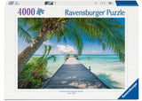 Dream Beach in the Maldives Jigsaw Puzzle 4000 Piece Ravensburger