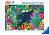 Panther in the Blooming Jungle Jigsaw Puzzle 3000 Piece Ravensburger