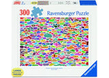 387 Dogs & One Cat Jigsaw Puzzle 300 Piece Ravensburger