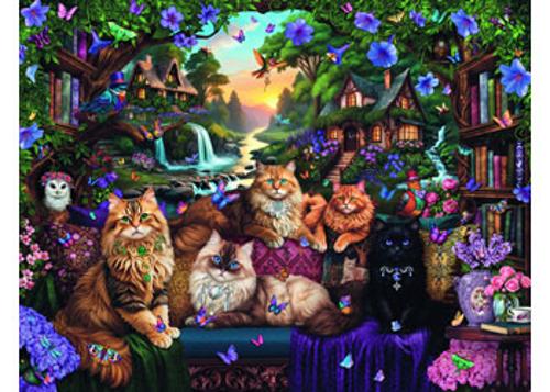Cat Tail Cottage Jigsaw Puzzle 2000 Piece Ravensburger