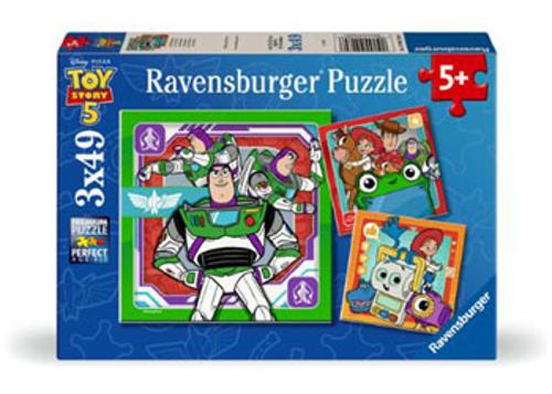 Toy Story 5 Jigsaw Puzzle 3x49 Piece Ravensburger