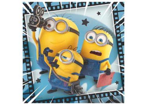 Minions 3 Jigsaw Puzzle 3x49 Piece Ravensburger
