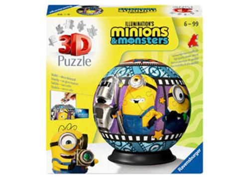 Minions 3 Puzzle Ball 3D Puzzle 72 Piece Ravensburger