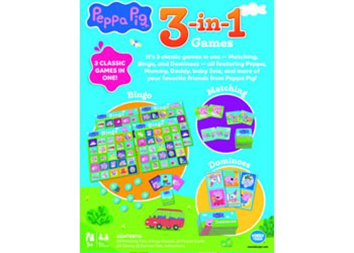 Peppa Pig 3-in-1 Game Ravensburger