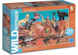 Blue Opal - Wild Aust The Outback 100 Pieces