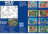 Blue Opal - Wild Australia Butterflies & Beetles 100 Pieces