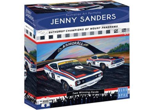 Blue Opal - Two Winning Fords - 1000 Pieces