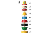 BRIO - Stacking Clown 9 Pieces
