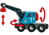 BRIO - Container & Crane Wagon 4 Pieces