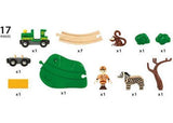 BRIO - Safari Railway Set 17 Pieces