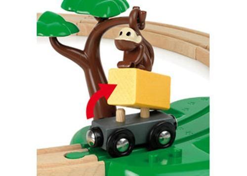 BRIO - Safari Railway Set 17 Pieces