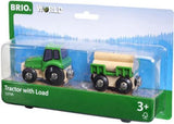 BRIO - Farm Tractor with Load 3 Pieces