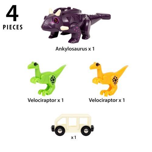 BRIO - Dinosaur Attack Set 4 pieces