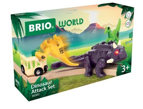 BRIO - Dinosaur Attack Set 4 pieces