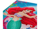 Crystal Art - The Little Mermaid Notebook 18x26cm