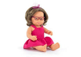 Miniland - My Friends & Me Baby Doll Girl W/Down Synd.38Cm