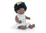 Miniland - My Friends & Me Baby Doll African Girl 38Cm