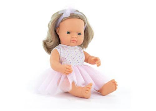 Miniland - My Friends & Me Baby Doll Blonde Girl 38Cm