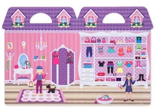 Melissa & Doug - Reusable Puffy Sticker Play Set - Dress-Up