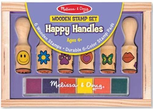 Melissa & Doug - Happy Handle Stamp Set