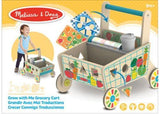 Melissa & Doug - Wooden Grow with Me Grocery Cart