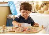 Melissa & Doug - Large Farm Jumbo Knob Puzzle 8 Pieces
