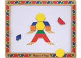 Melissa & Doug - Magnetic Pattern Block Kit