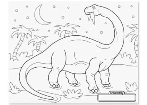 Melissa & Doug - Jumbo Colouring Pad (Blue)