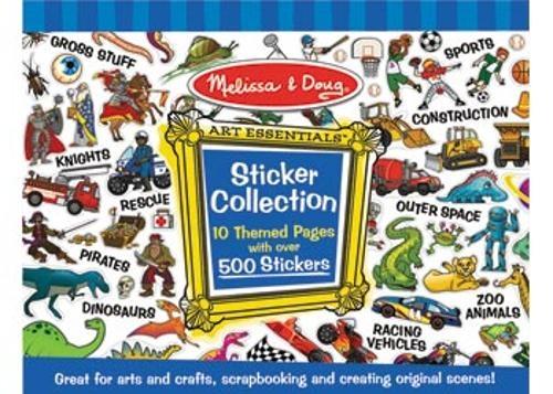 Melissa & Doug - Sticker Collection - Blue