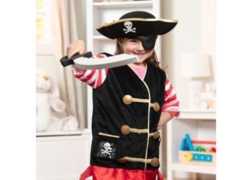 Melissa & Doug - Pirate Role Play Costume Set 3pk