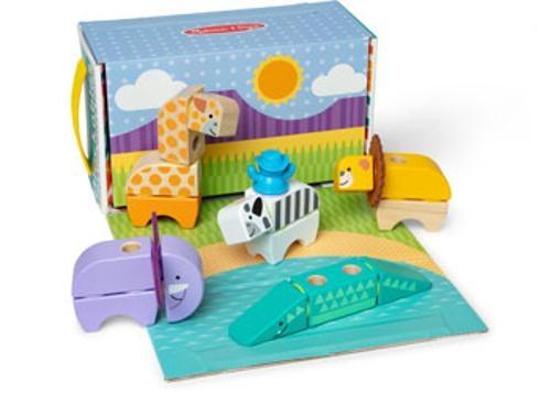 Melissa & Doug - Blockables Safari Play Set