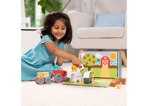 Melissa & Doug - Blockables Farm Play Set