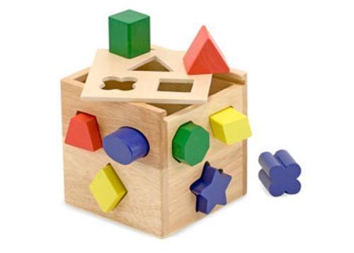 Melissa & Doug - Shape Sorting Cube