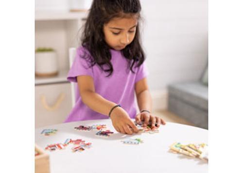 Melissa & Doug - Vehicles Puzzles In A Box