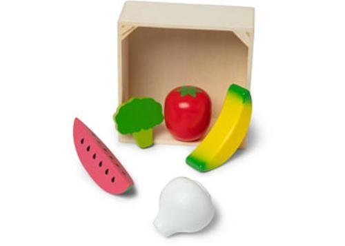 Melissa & Doug - Wooden Food Groups Play Set - Produce