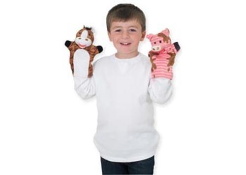 Melissa & Doug - Hand Puppets - Farm Friends