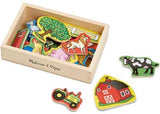 Melissa & Doug - Farm Magnets - 20 Pieces