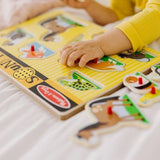 Melissa & Doug - Pets Sound Puzzle 8 Pieces