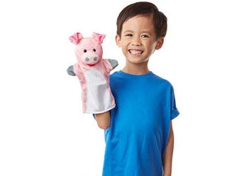 Melissa & Doug - Barn Buddies Hand Puppets 6 Pieces