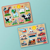 Melissa & Doug - Farm Animals Sound Puzzle 8 Pieces