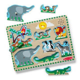 Melissa & Doug - Zoo Animals Sound Puzzle 8 Pieces