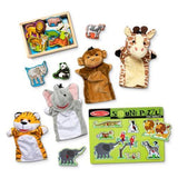 Melissa & Doug - Zoo Animals Sound Puzzle 8 Pieces