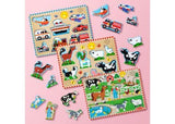 Melissa & Doug - Vehicles Sound Puzzle 8 Pieces
