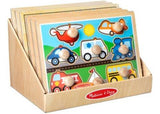 Melissa & Doug - CDU (Wood Grain) - Sticker/Colour Pad/Large Puzzles