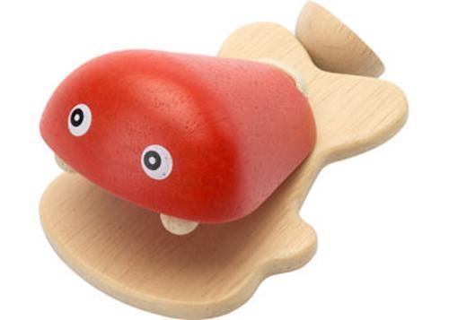 PlanToys - Fish Castanet (Orange)