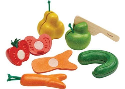 PlanToys - Wonky Fruit & Vegetables